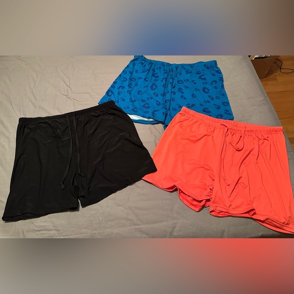 Real Essentials 3 Pack: Women's Pajama Shorts Sleep Lounge XXL - Picture 4 of 12